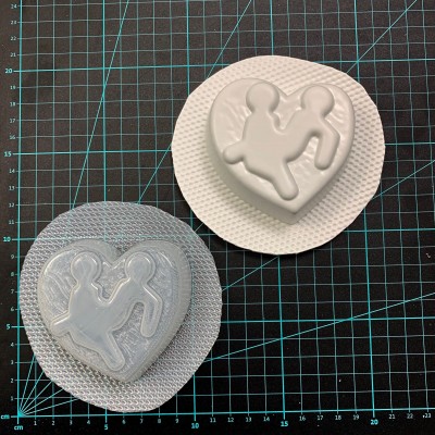 Ride Em Cowboy Heart Bath Bomb Mould 